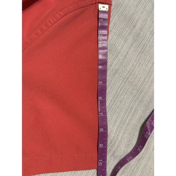 Men AXIST Bowling Shirt  blood orange  Large  Anti-wrinkle NWT - Picture 9 of 9